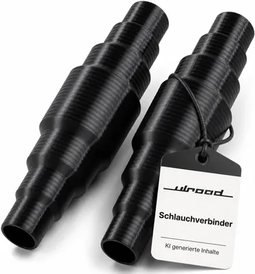 Produktbild von Schlauchverbinder Kunststoff, 20/25/32/38 mm, 2 Stück, für Gartenschläuche