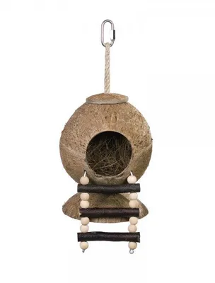 Obrázok produktu pre Kokosový domček s rebríkom 31 x 11,5 cm