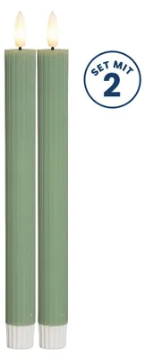 Produktbild von Star Trading 061-65, Grün, Universal, Wachs, IP20, 2 Glühbirne(n), LED