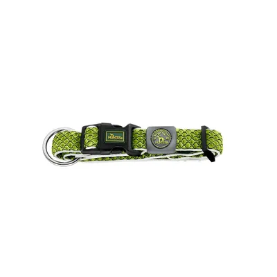 Produktbild von Hunter Halsband Hilo Vario Plus limette, Größe: XL / Breite: 3,8 cm
