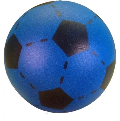 Productafbeelding van Bal - Voetbal - Schuimrubber - Blauw