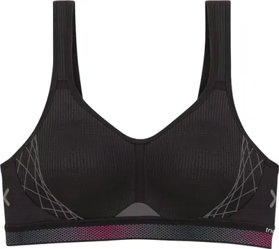 Obrázek produktu pro Triumph Triaction Cardio Flow, Sporty, Černá, Bez kostic, Vzorovaný, Ženy, Maximální