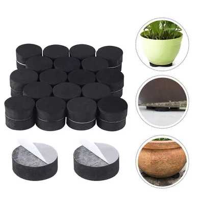 Produktbild von 50x Blumentöpfe Möbelfüße Gartentopf Füße Pads für den Außenbereich im Gewächshaus Gartendeck