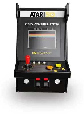 Produktbild von dreamGear My Arcade Micro Pro 6.7  Atari 100 in 1