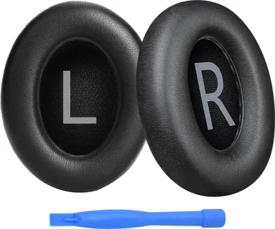 Image de MMOBIEL Coussinets de rechange Bose NC700 / Bose 700 - CasquePolyuréthaneprotéiné - Noir