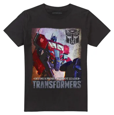 Image de T-shirt Transformers Generations, modèle uni pour hommes/femmes, référence TV35859 (taille S), couleur noire