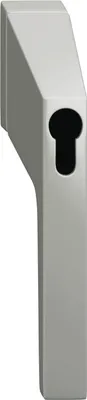 Produktbild von FSB Fenstergriff 34 3495 009 - für PZ vorgerichtet, VK 7 x 34 mm, silber elox.