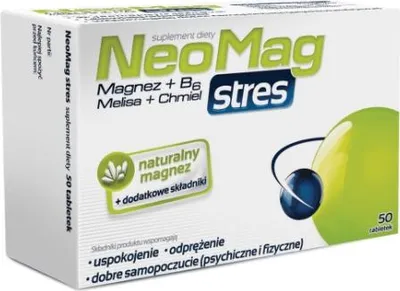 Zdjęcie produktu dla Neomag Stres, 50 tabletek