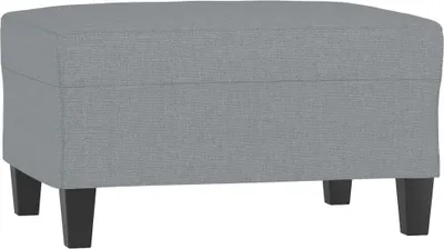 Obrázek produktu pro vidaXL Podnožka Light Grey 70x55x41 cm Látka