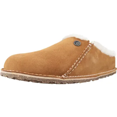 Produktbild von Birkenstock Hausschuhe ZERMATT, Rauleder, Braun, Damen