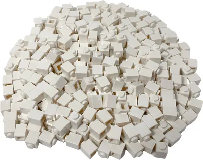 Obrázek produktu pro LEGO® 1x1 kostky Vysoké kostky Bílá - 3005 NEW! Množství 100x