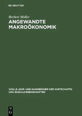 Produktbild von Angewandte Makroökonomik