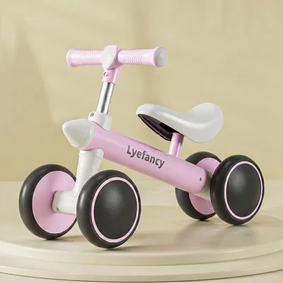 Obrázok produktu pre Bežecká bicykla pre deti vo veku 1-2 roky, ružová farba