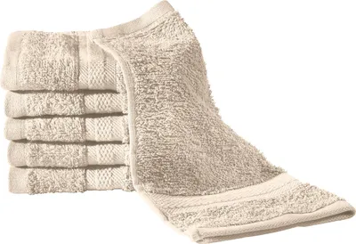 Produktbild von REDBEST Seiftuch Chicago" 6er-Pack beige 30x30 cm"