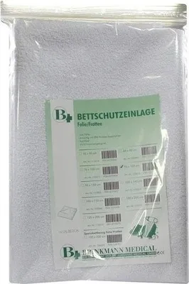 Produktbild von BETTSCHUTZEINLAGE Folie Frottee 90x100 cm