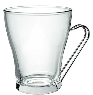 Produktbild von Oslo Cappuccinotasse 23,5cl mit Metallhalter - 24 Stück