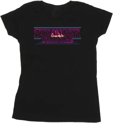 Produktbild von Netflix - "Stranger Things" T-Shirt für Damen BI40238 (XL) (Schwarz)