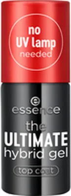 Immagine prodotto di Essence ULTIMATE Hybrid Gel, 8 ml, Trasparente, Aspetto gel, Lucido, Cartoncino, Leggero, ETIL ACETATO, BUTIL ACETATO, NITROCELLULOSA, TRIETIL CITRATO, ALCOL, BIS-HEMA...
