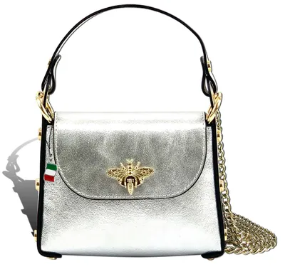 Immagine prodotto di Borsa Florence in pelle argento D2OTF817J