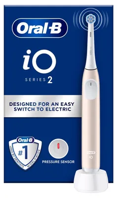 Produktbild von Oral-B iO 2 Elektrische Zahnbürste Rosa Erwachsene 3 Modi Sanft Weiche Bürste