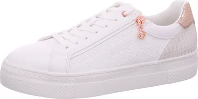 Produktbild von Tamaris Damen Sneaker mit Plateau und Reißverschluss 1-23313-41, Größe:38 EU, Farbe:Weiß
