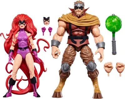 Produktbild von Marvel Legends Series Inhumans Medusa & Gorgon, 4 Jahr(e), Mehrfarbig
