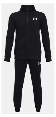 Produktbild von Under Armour Knit Trainingsanzug Schwarz 14-16 Years Kinder Schwarz 14-16 Years