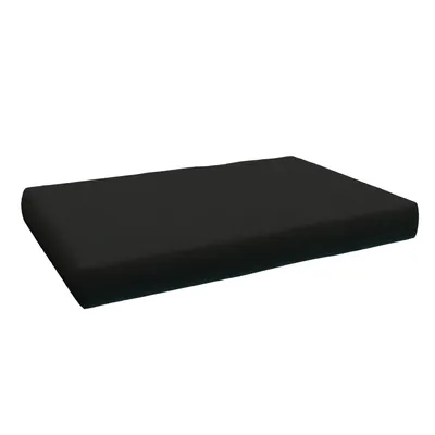 Immagine prodotto di POKAR Cuscino per pallet Cuscini per pallet sfoderabili Divano per pallet, Dimensioni: cuscino di seduta 120 x 80, Colore: nero