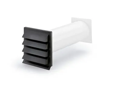 Zdjęcie produktu dla Naber COMPAIR 125 K-Klima-R 125/125 przewód ścienny antracyt 4021077