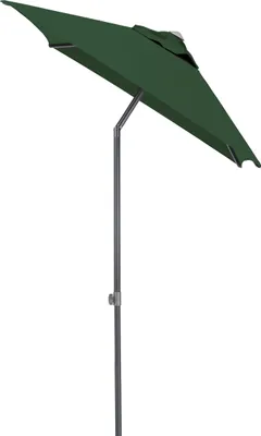 Produktbild von KETTLER  Easy Push Schirm 150x210 cm, UPF 50+, anthrazit matt/ grün, Aluminium/Polyester mit PolyurethanBeschichtung