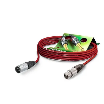 Produktbild von Mikrofonkabel Club Series MKII, 2 x 0,34 mm² | XLR / XLR, NEUTRIK® | 2,50m | rot