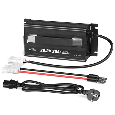 Produktbild von LiTime 29.2V 20A Batterieladegerät für 24V LiFePO4 Lithium Batterie