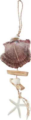 Produktbild von Maritimer Dekohänger mit Muschel Seestern und Treibholz