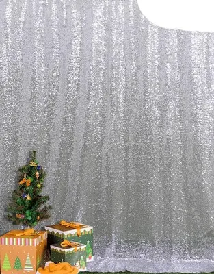 Image de Rideau à paillettes pour décoration de mariage