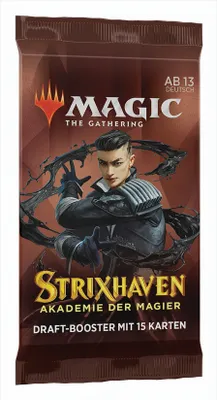 Produktbild von Strixhaven: Akademie der Magier Draft Booster deutsch