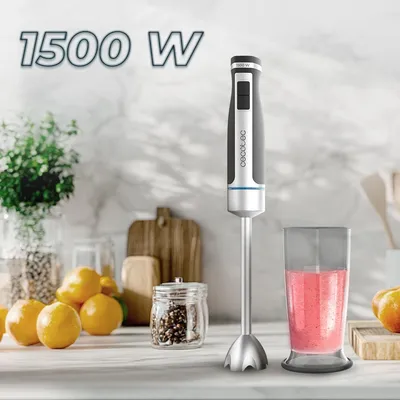 Obrázek produktu pro Cecotec PowerGear 1500 XL Pro, Ponorný mixér, 0,8 l, Drcení ledu, 1500 W, Černá, Nerezová ocel
