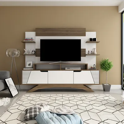 Produktbild von Skye Decor, Deparo, TV-Schränke, Nussbaum, 180 x 148,6 x 29,5 cm