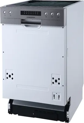 Obrázok produktu pre Respekta umývačka riadu polointegrovaná 45 cm/vstavaná umývačka riadu s flexibilným košom na príbory / 6 programov/ predvolený čas spustenia / 9 súprav riadu/LED displej / GSP45TIDM