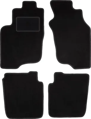 Image de Tapis en velours noir pour : monospace Mitsubishi Space Star (1999-2005)