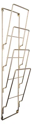 Produktbild von Present Time - Zeitschriftenständer Wire - Gold - 60x19cm