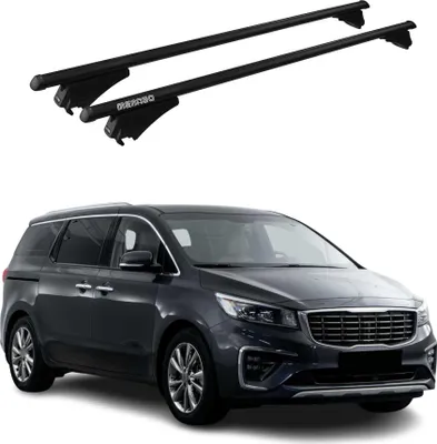 Obrázek produktu pro Tiger Příčné střešní nosiče pro Kia Carnival III 2014-2021 Černé