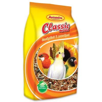Obrázok produktu pre Krmivo Avicentra Classic malý papagáj 1kg