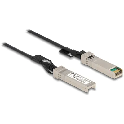 Produktbild von DeLOCK Kabel Twinax SFP+ Stecker zu SFP+ Stecker 1 m, 1 m, SFP+, SFP+, Männlich/Männlich