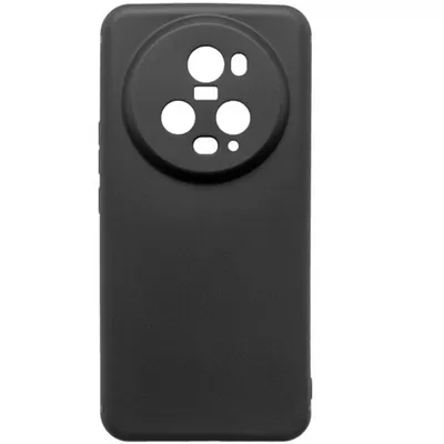 Produktbild von Soft Case Silikonhülle für Honor Magic5 Pro - Schwarz KP26467