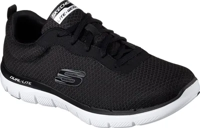 Produktbild von Skechers Sport Mens FLEX ADVANTAGE 2.0 DAYSHOW Sneakers Herren Schuhe Schwarz, Schuhgröße:43 EU