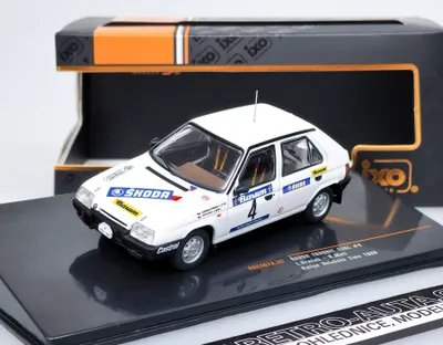 Immagine prodotto di Škoda Favorit 136 L, N.4, Rallye Wallachian Winter, L.Krecek/M.Bořivoj, IXO 1:43