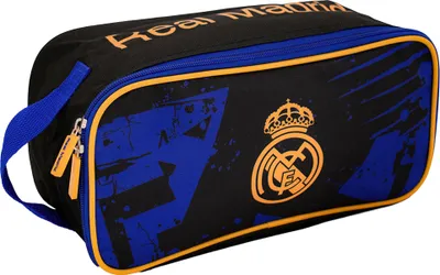Productafbeelding van Real Madrid CF - Schoenentas, Fragment TA13399 (31 cm x 16 cm x 13 cm) (Goud/Blauw/Rood)