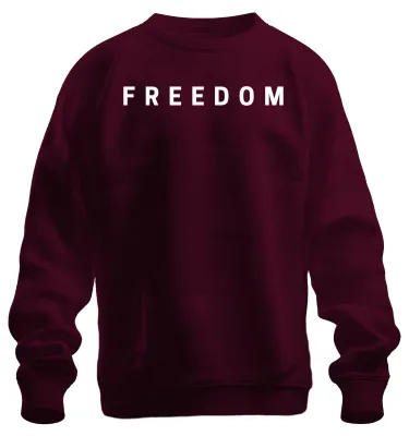 Immagine prodotto di Freedom Charlie Kirk RIP Konservativ Republikaner Turning Point Felpa Unisex Pullover, Borgogna, 3XL