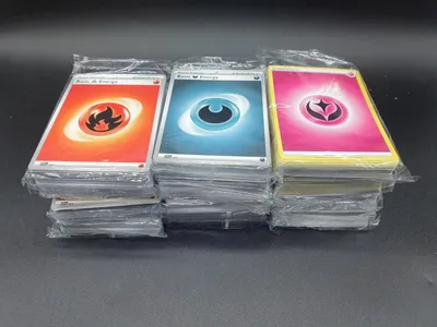 Produktbild von Pokemon TCG Original Energie Karten 45 Stück versiegelt sealed