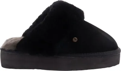 Produktbild von Warmbat Flurry Plateau  Pantoffels Open - Zwart - Maat 40